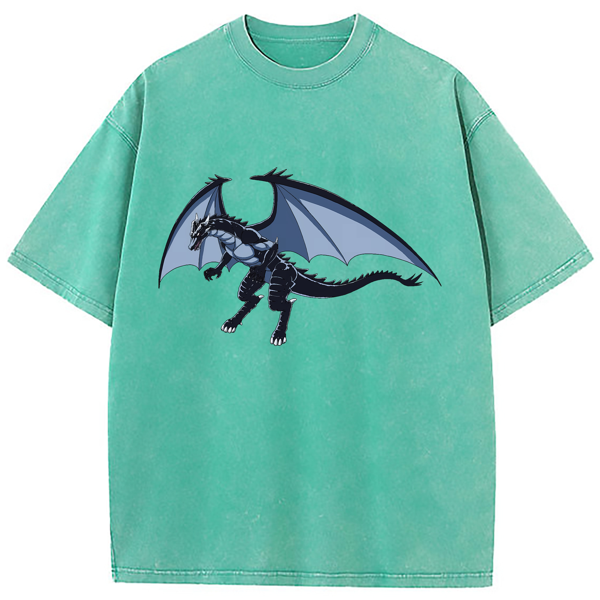 （画像用） 転スラ Regarding Reincarnated to Slime 綿100% ヴィンテージ風 半袖Tシャツ（フロントプリント）